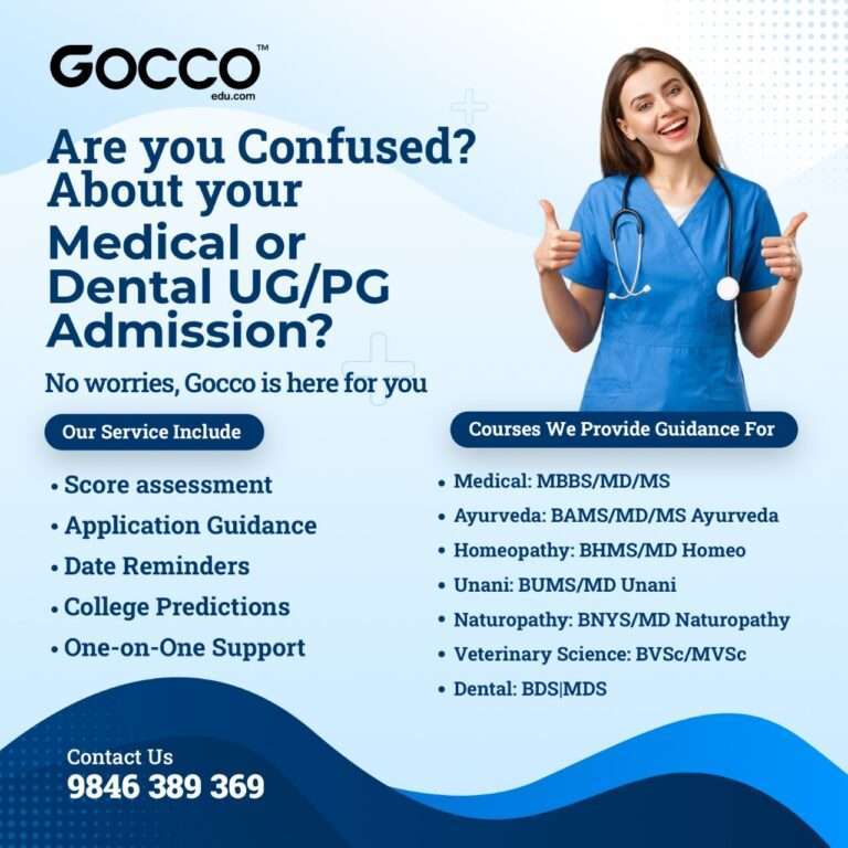 Are You Confused About Your Medical or Dental UG/PG Admission