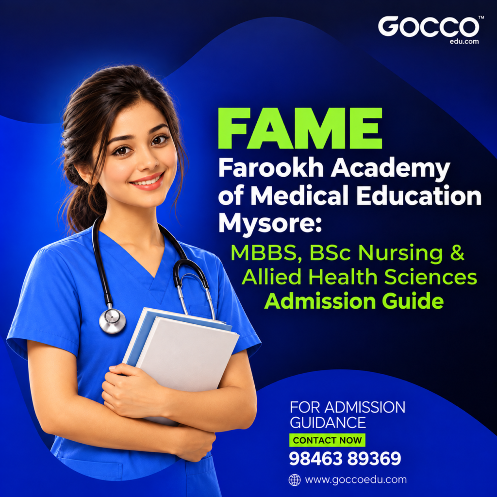 FAME Farookh Academy of Medical Education Mysore