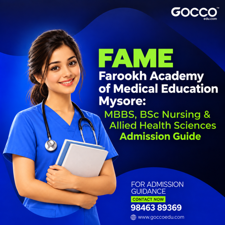 FAME Farookh Academy of Medical Education Mysore